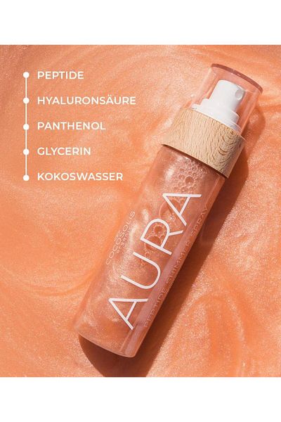 Cocosolis Aura Shine Spray for Skin & Hair with Peptides by Cocosolis - 100ml
