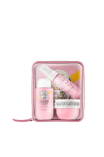 Sol De Janeiro Σετ περιποίησης Sol De Janeiro, Beija Flor Jet Set, 3 τεμάχια, κρέμα 50 ml, σπρέι 30 ml, αφρόλουτρο 90 ml