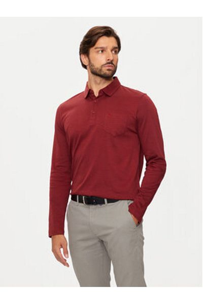 Pierre Cardin Men's Polo 30604.3055 Burgundy