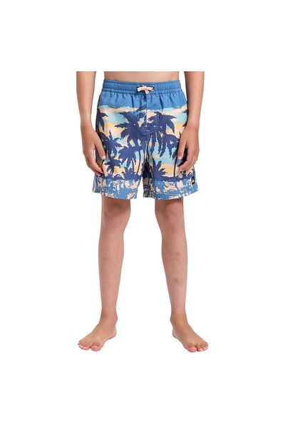 Quiksilver Everyday Straight Volley Yth14 Boy Blue Volley Short Boy