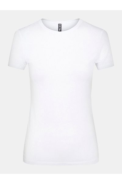 PIECES Tricou damă 17082526 Alb