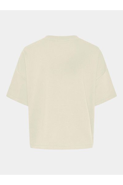 PIECES Tricou damă 17118870 Ecru