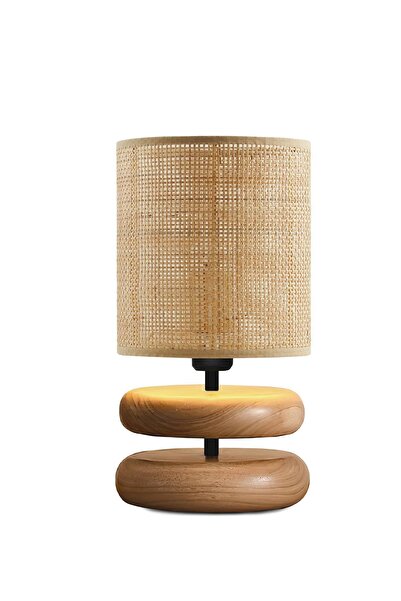 HOMİNG Homing Nuna Bamboo Hazeran Rattan Wooden Lampshade 241470