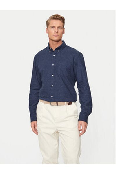 Pierre Cardin Cămașă bărbătească 41020.0360 Bleumarin