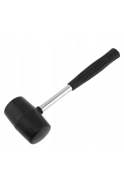 OEM Recoilless rubber mallet, 450 g, for paving and sheet metal work, 26 cm, non-slip handle, no