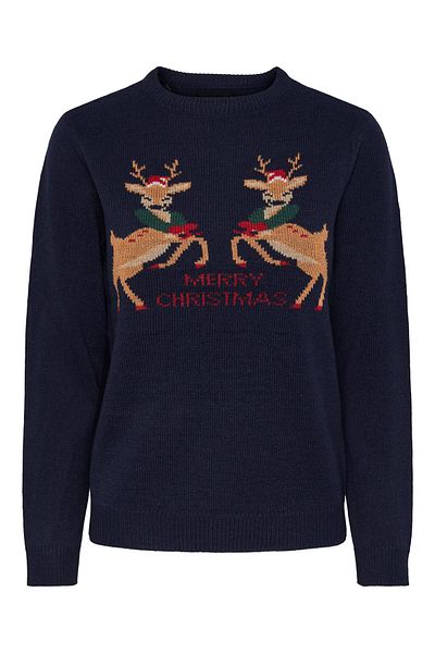 PIECES Women's Sweater 17121018 Navy Blue