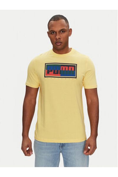 Puma Mens T-Shirt 684827 Yellow