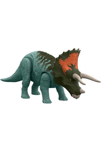mattel Jurassic World Dominion Triceratops dinosaur figurine