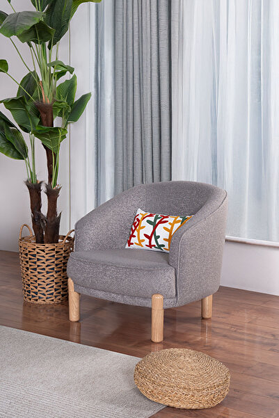 Kilim Mobilya Bohera Bohem Koltuk Takımı 3 3 1 1 Gri