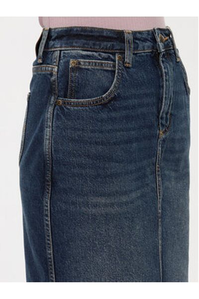 Lee Fustă din denim pentru femei 112355270 bleumarin