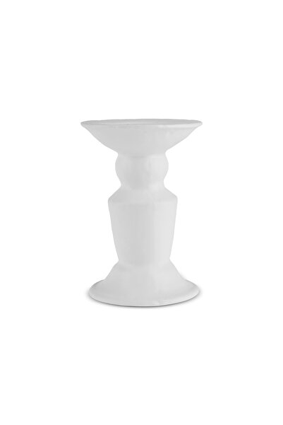 Karaca Stone Mumluk Beyaz 12,8x12,8x18,7 cm