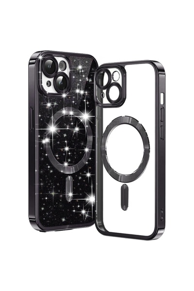 SKYDDAR INNOVATION Θήκη για iPhone 15 Plus, Πολυτελής θήκη Magsafe με γκλίτερ...