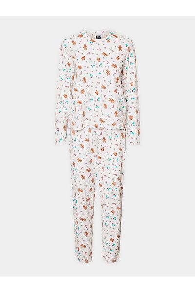 PIECES Pijamale pentru femei 17147221 Alb
