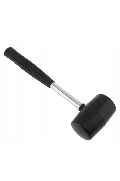 OEM Recoilless rubber mallet, 450 g, for paving and sheet metal work, 26 cm, non-slip handle, no