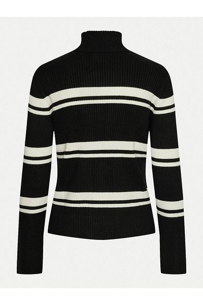 PIECES Women's Turtleneck 17150678 Black