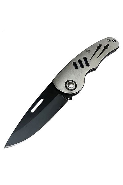 PUFO Cuțit de buzunar pliabil din metal, Pufo Slim, 15 cm