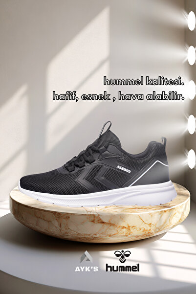 hummel Siyah Tekstil Unisex Spor Ayakkabı 724