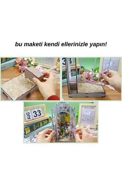 minyaturia DIY Miniature Booknook |   Miniature Model House |   DIY Hobby Set