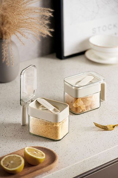 M'art Home Pinmoo Spice Bowl Set with Spoon 3 Pieces - 3 Pieces