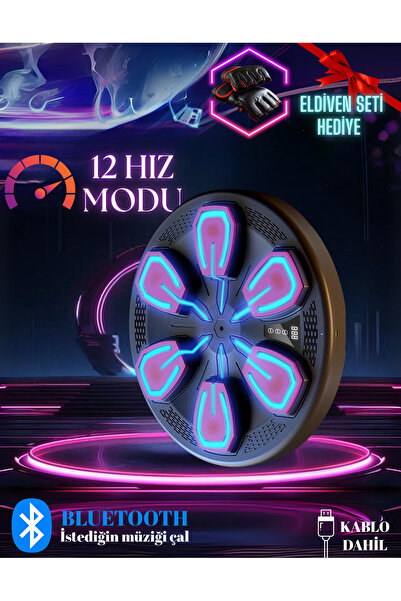 Unichrome Müzik Boks Makinesi Akıllı Bluetooth Boks Ekipmanları Boks Meraklıları için, Otomatik Sayma