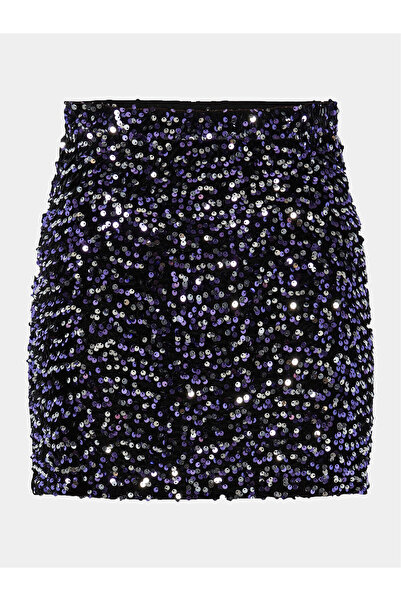 PIECES Fustă mini pentru femei 17143411 Negru