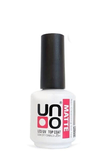 QNAİL PROFESSİONAL UNO Matte Top Coat 15 ml Mat Topcoat