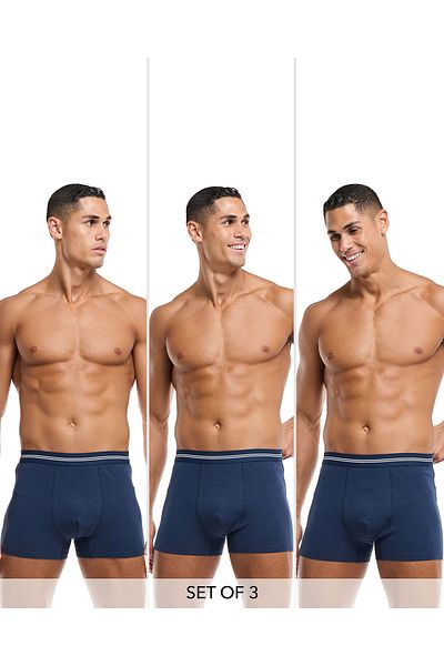 R&B Pack of 3 Long Trunks