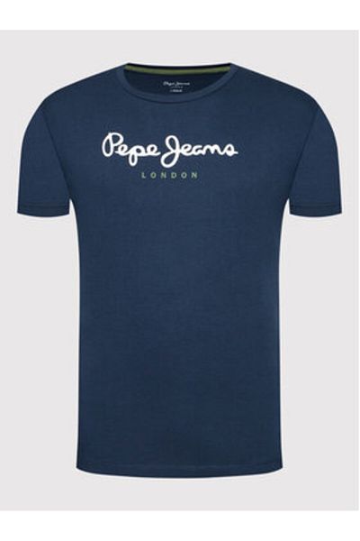 Pepe Jeans Tricou bărbătesc PM508208 bleumarin