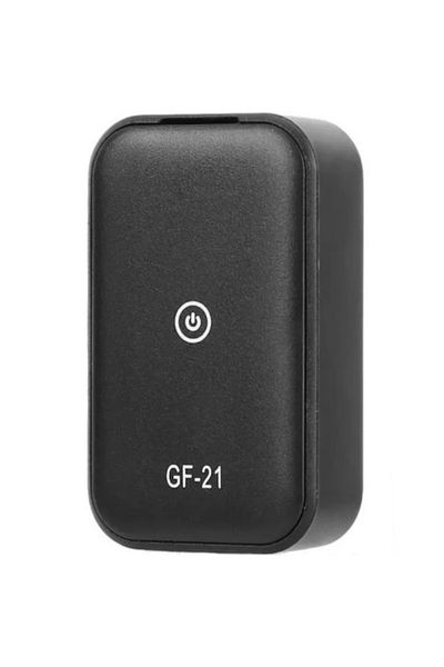 FOXMAG24 Mini GPS tracker, GF21, with spy microphone, SOS, voice activation, memory card slot, black