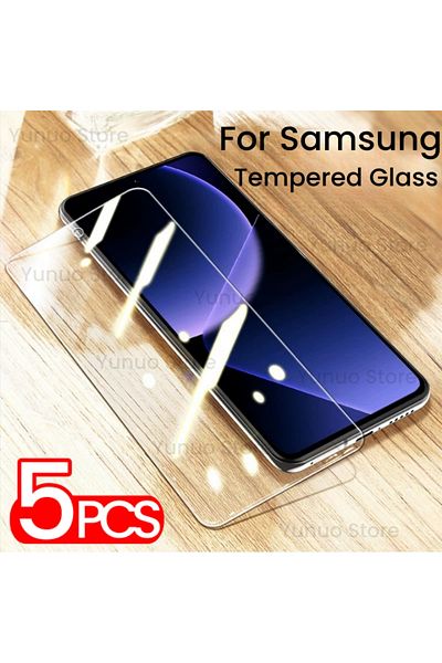 Choice 5pcs Tempered Glass For A53 5pcs Tempered Glass For Samsung Galaxy A53 A51 A73 A12 A71 5g Anti Scrat