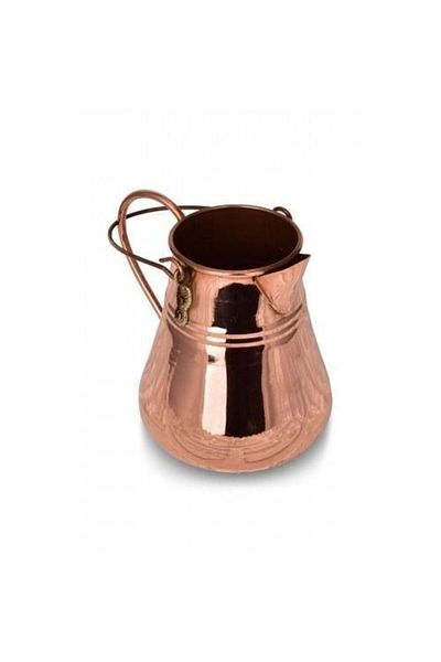 Tanemce Irish Vase 15 cm Plain Red Copper Vase Flower Holder