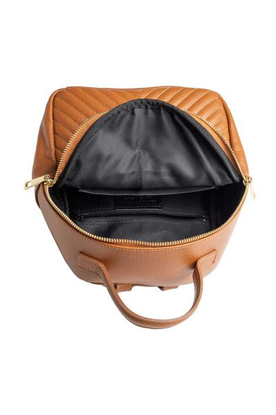 Toro Nero Rucsac de damă din piele naturală maro Ruxi
