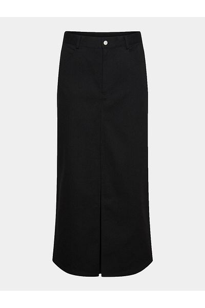 PIECES Women's Denim Skirt 17150001 Black