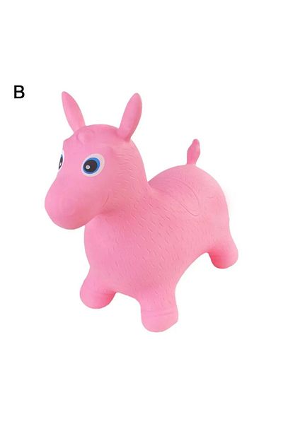 rexa Kids Animal Inflatable Bouncy Horse Reusable Soft Play Toys Horse