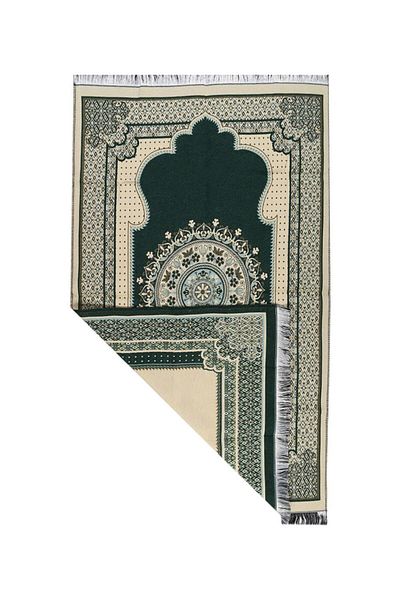 MANASEK Shield Square Bag Cotton Prayer Mat (115 x 67 cm)