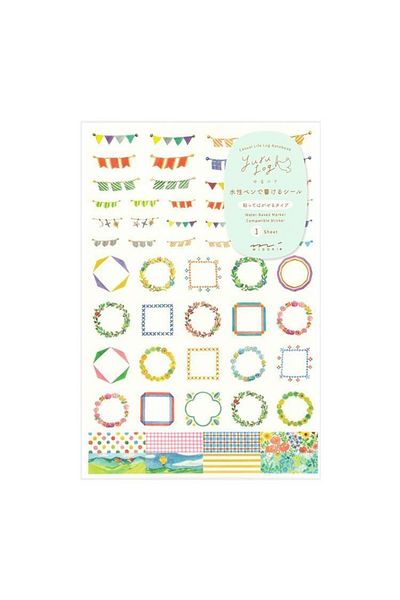 Midori Yurulog Sticker Sticker Decorative Design