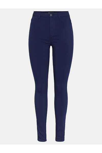 PIECES Jeggings pentru femei 17080560 bleumarin
