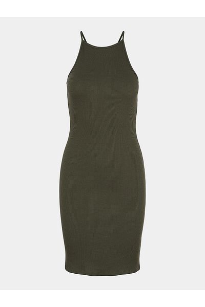 PIECES Women's Knitted Dress 17124786 Green
