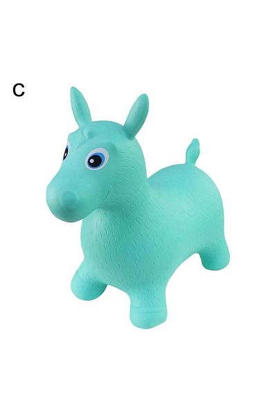 rexa Kids Animal Inflatable Bouncy Horse Reusable Soft Play Toys Horse