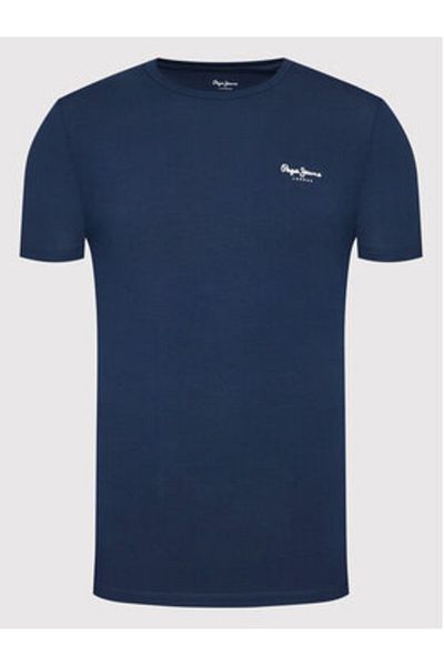 Pepe Jeans Tricou bărbătesc PM508212 bleumarin