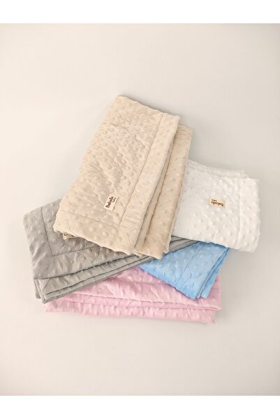 Bebella Quilted Chickpea Baby Swaddle Blanket – Double Sided Seasonal / Newborn Hospital Outlet 80X90Cm