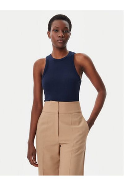Petrol Industries Pantaloni scurți din material pentru bărbați M-1030-SHO538 Albastru marin
