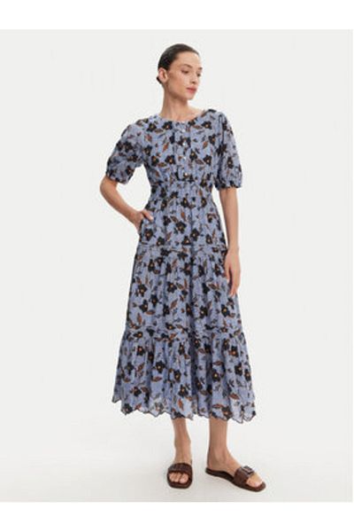 Pepe Jeans Rochie de vară pentru femei PL953695 Albastru deschis