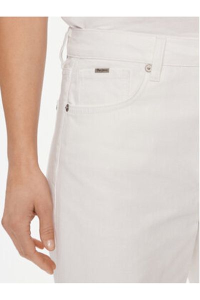 Pepe Jeans Blugi de damă PL204684 Albi