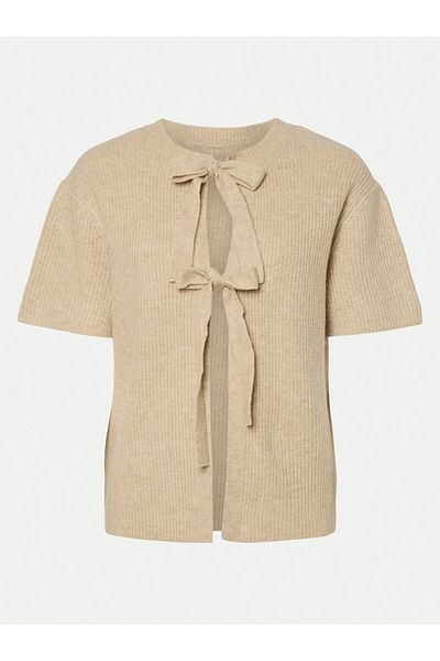 PIECES Women's Cardigan 17156681 Beige