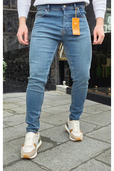 Ceza Denim Men's Super Skinny Lycra Jeans