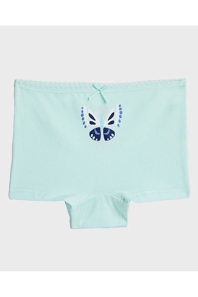 R&B Pack of 5 Unicorn Print Boyshorts