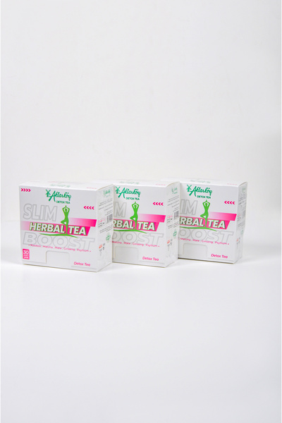 Aktarköy Slim Herbal Tea 30'lu Şase Bitki Çayı (Detox Tea) '3lü
