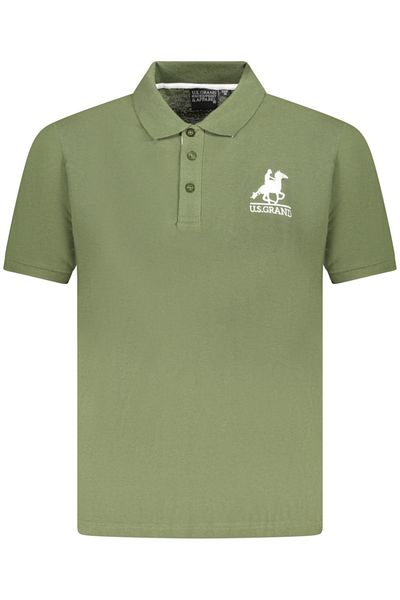 U.S. GRAND POLO EQUIPMENT & APPAREL U.S. Grand POLO Men's polo shirt with embroidered logo, cotton, Regular fit