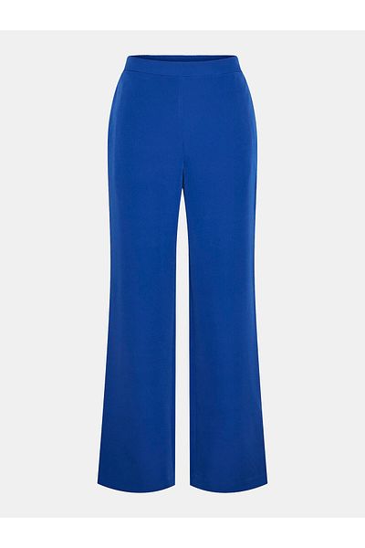 PIECES Women's fabric trousers 17140744 Blue